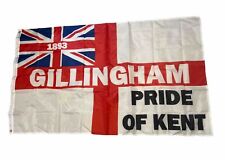 Gillingham flag 5ft for sale  SOUTHAMPTON