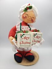 Used, VTG Annalee Mrs Claus 13" Doll  Mobilitee #5484 Christmas Decor With Stand 1989 for sale  Shipping to South Africa
