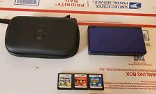 Nintendo DS Lite Cobalt Blue Handheld Console With Stylus Tested With Games  for sale  Shipping to South Africa