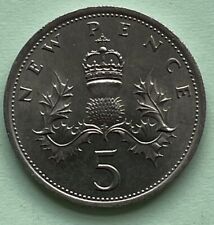 Five pence 1968 for sale  SOLIHULL