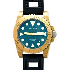Usado, Relógio Helson Shark Diver 42 latão | Conjunto completo de colecionadores com várias pulseiras comprar usado  Enviando para Brazil