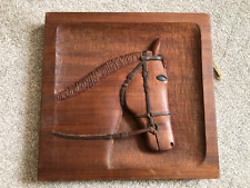 Horse carved wood for sale  THETFORD