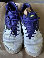 Zapato de fútbol sala Nike CTR360 Libretto ll 1C, talla 10,5, color blanco/púrpura segunda mano  Embacar hacia Argentina