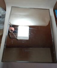 VINTAGE MEDICINE PLASTIC CABINET - MIRROR DOOR CUPBOARD 26x17x4 Deep- RECESSED for sale  Shipping to South Africa