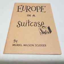 Guía de viaje vintage Europa en una maleta de Muriel Wilson Scudder segunda mano  Embacar hacia Argentina