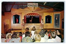 Cartão postal c1960 Marionetes Circus Hall of Fame Puppet Theatre Sarasota Flórida comprar usado  Enviando para Brazil