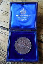 ALLEYN`S SCHOOL DULWICH, 1909 100 JARDAS CL. II 2º, caixa de medalha de bronze Elkington comprar usado  Enviando para Brazil