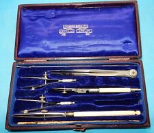 ANTIQUE 19th CENTURY WRITING INSTRUMENT SET COMPASS DIVIDERS Etc By JACKSON BROS for sale  Shipping to South Africa