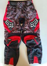 Calça de motocross Fox 180 juvenil tamanho 8 24 vermelha e preta  comprar usado  Enviando para Brazil