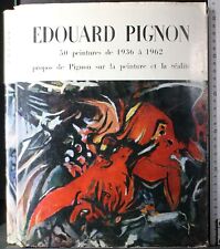 Edouard pignon. aa.vv. usato  Ariccia