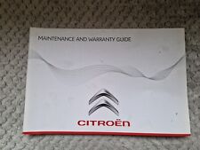 Citroen service history for sale  MAGHERAFELT