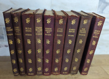 Works of Charles Dickens 9 volumes conjunto de livros de couro antigo biblioteca do novo século comprar usado  Enviando para Brazil