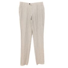 Calça social masculina EMPORIO ARMANI 100% linho EUA tamanho 50 cinza mesclado NOVA B56 comprar usado  Enviando para Brazil