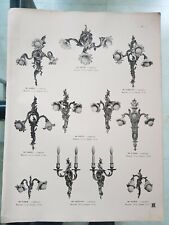 Planche catalogue bronze d'occasion  Reims