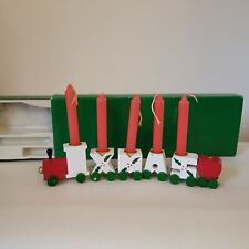 Vintage wooden christmas for sale  Shipping to Ireland