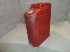 Vintage  5-Gallon Metal Gas Can - USMC 20-5-87 Jerry Can - Screw On Cap for sale  Shipping to South Africa