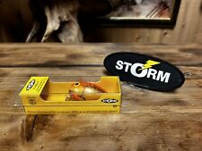 Isca de pesca vintage Storm Sub Wart 7 5/8 oz cor 396 GFR listra robalo, usado comprar usado  Enviando para Brazil