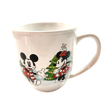 Caneca de café Disney Christmas Mickey Minnie Pateta Pato Donald grés 14 oz, usado comprar usado  Enviando para Brazil