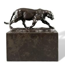 Bronzefigur panther leopard gebraucht kaufen  Bad Homburg