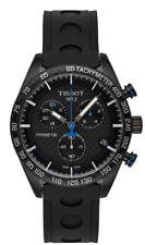 Relógio masculino Tissot PRS 516 cronógrafo mostrador preto carbono T100.417.37.201.00 comprar usado  Enviando para Brazil