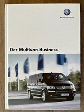 Multivan business prospekt gebraucht kaufen  Garbsen- Heitlingen,Osterwald,Schloß R.