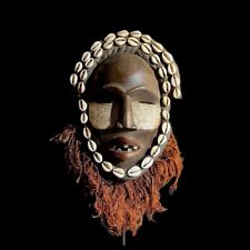 Máscara africana colgante de pared arte primitivo coleccionables decoración del hogar Dan-G1374 segunda mano  Embacar hacia Argentina