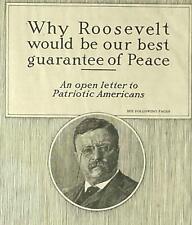 1916 theodore roosevelt for sale  Monmouth