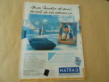 1993 matra advertising d'occasion  Expédié en Belgium