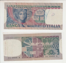 Repubblica 50.000 lire usato  Italia