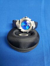 Oakley Blade II mostrador azul com pulseira de borracha relógio  comprar usado  Enviando para Brazil