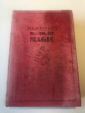 Maskelyne book magic for sale  LYMM