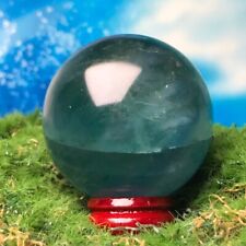 Esfera de cristal de quartzo fluorita azul natural 193G cura mineral polida comprar usado  Enviando para Brazil