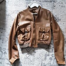 Lederjacke cognac . gebraucht kaufen  Beckum