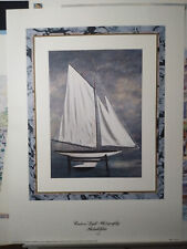 Vintage sailboat seascape for sale  Palm Desert