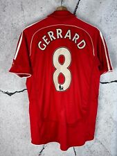 Usado, Camisa Adidas Carlsberg Liverpool Football Club Gerrard #8 Climacool tamanho P comprar usado  Enviando para Brazil