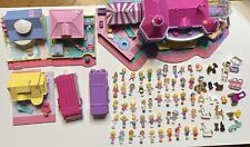 Vintage Polly Pocket Bluebird Lote Enorme Mais de 50 Pessoas Animais Bebês RV Mansão comprar usado  Enviando para Brazil