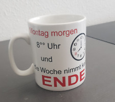 Tasse spruch liter gebraucht kaufen  Berlin