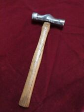Vintage Drop Forged Double Faced Blacksmiths 3lb Hammer Polished Hickory Handle for sale  Shipping to South Africa