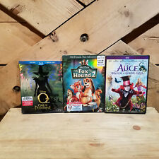 3 filmes infantis da Disney OZ - Fox Hound 2 - Alice Looking Glass - Swanky Barn comprar usado  Enviando para Brazil