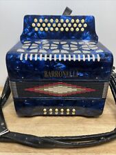 Barronelli blue accordion for sale  Gainesville