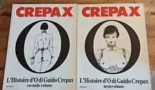 L'HISTOIRE D'O  di GUIDO CREPAX - Edizioni Blue Press- 1991 usato  Rieti