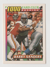 Barry sanders 1000 for sale  Templeton