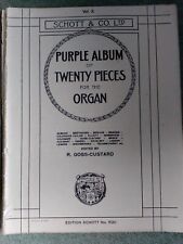 Purple album pieces. for sale  SALISBURY