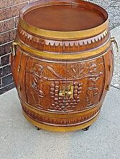 wine barrel accent table for sale  Racine