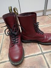 Doc martens burgundy for sale  CROYDON