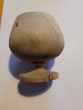 Wooden brandy goblet for sale  ST. AUSTELL