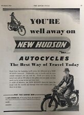 New hudson autocycle for sale  EXETER