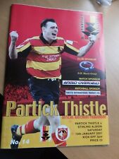 Partick thistle stirling for sale  Shipping to Ireland