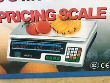 Digital Food Scale ACS-C Electronic Computing Up to 60 Lbs w/Price Calculator for sale  Shipping to South Africa