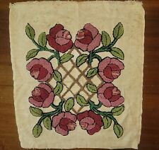 Vintage floral needlepoint for sale  Wimberley